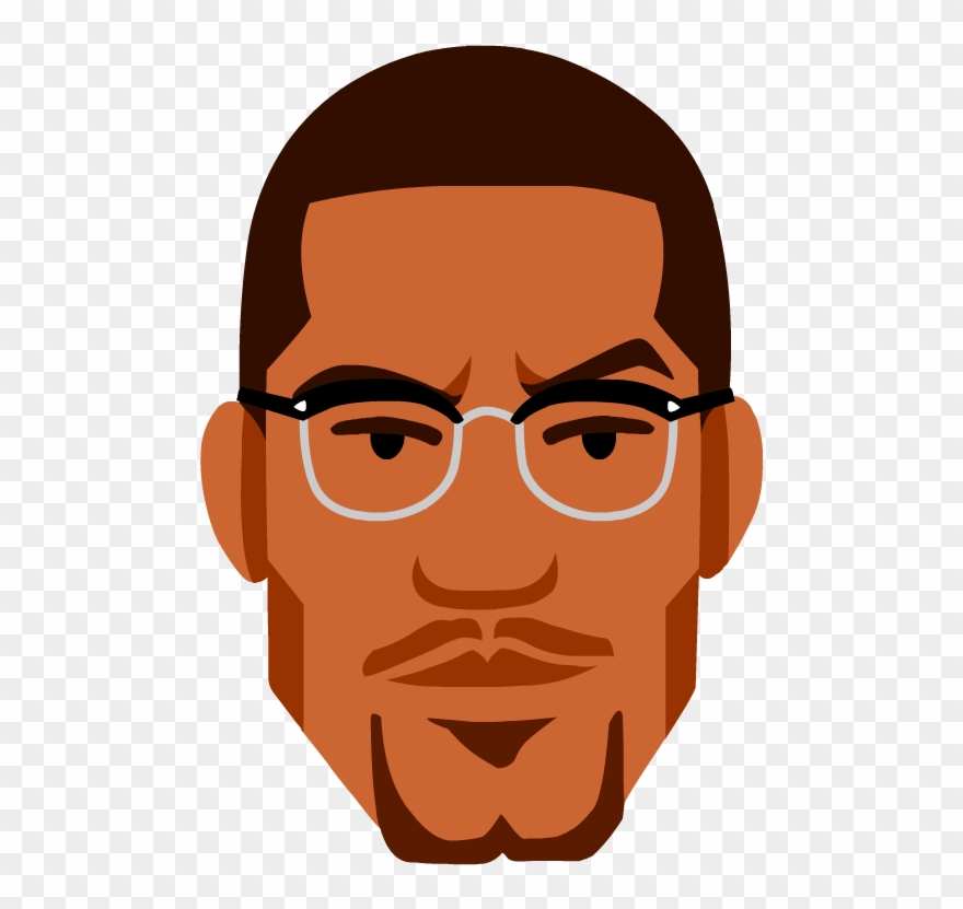 Download Malcolm X Clipart Malcolm X Civil Rights Movement - Malcolm X Clipart - Png Download