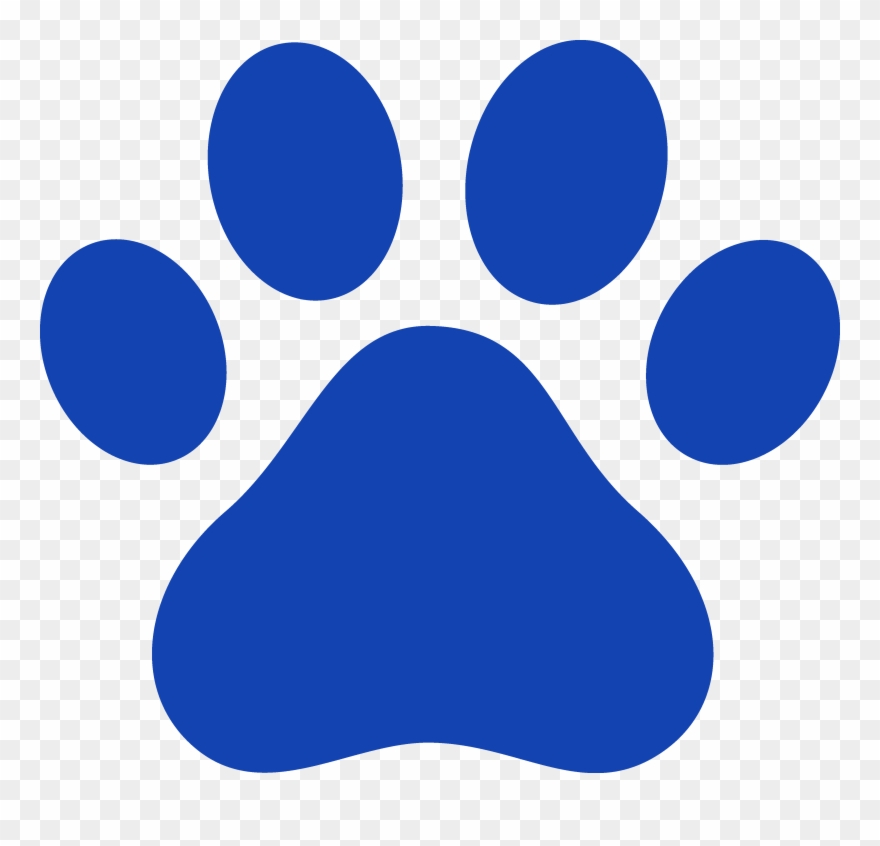 Fresno State Dog Paw Clipart