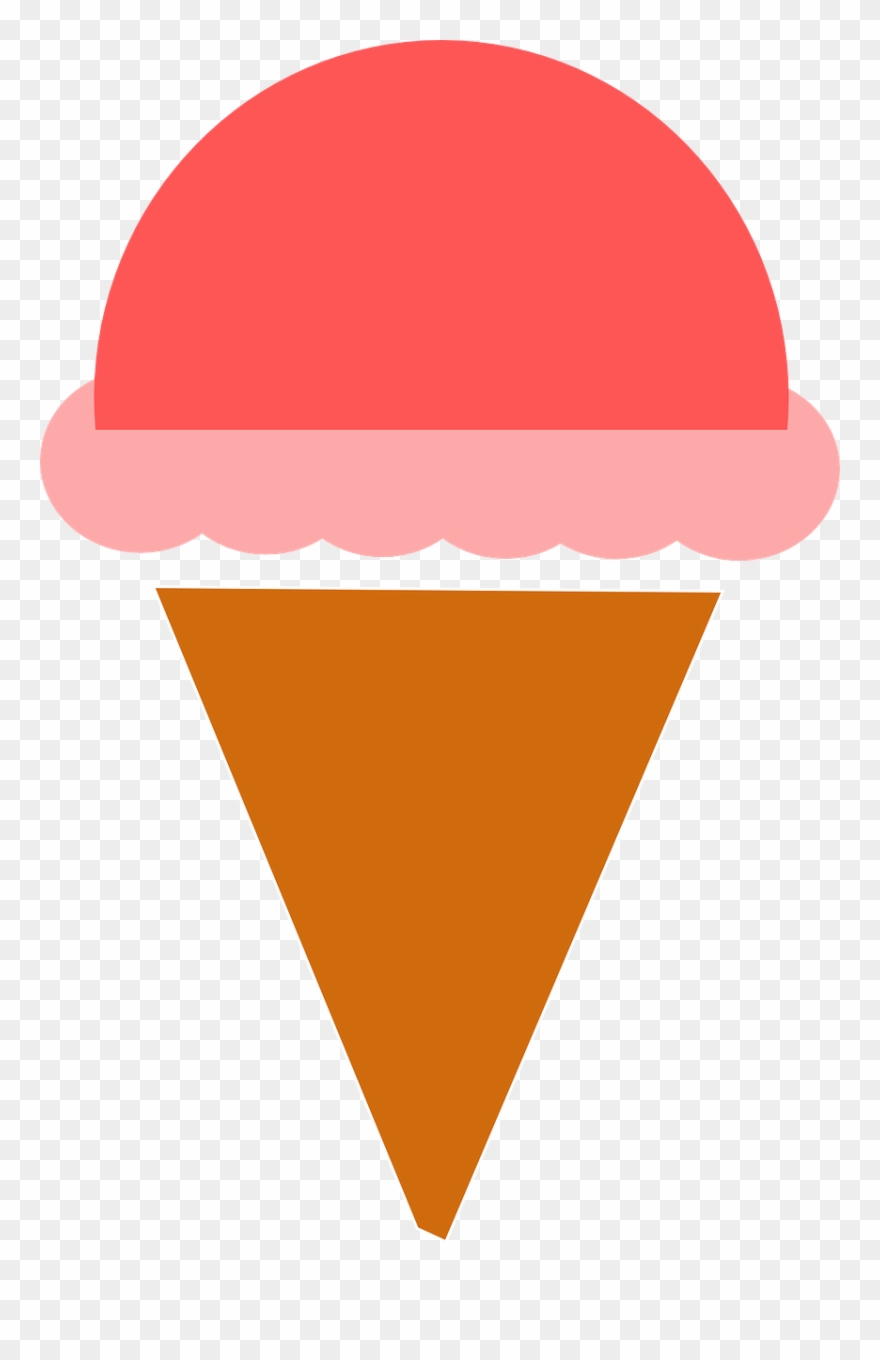 Ice Cream Cone Clip Art Download Free - Es Krim Animasi - Png Download