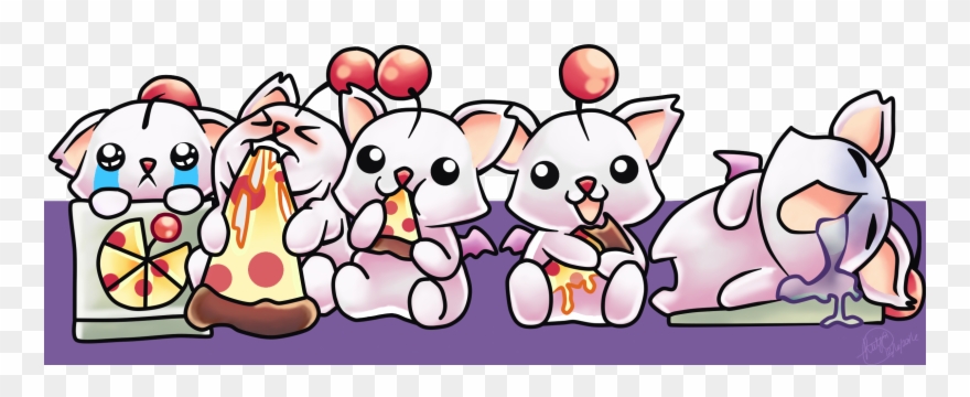 Thank You - Moogle Pizza Clipart