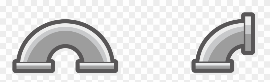 Best Hd Kiss Water Pipe Plumbing Clip Art Vector Iron - Plumbing Pipes Vector Long - Png Download