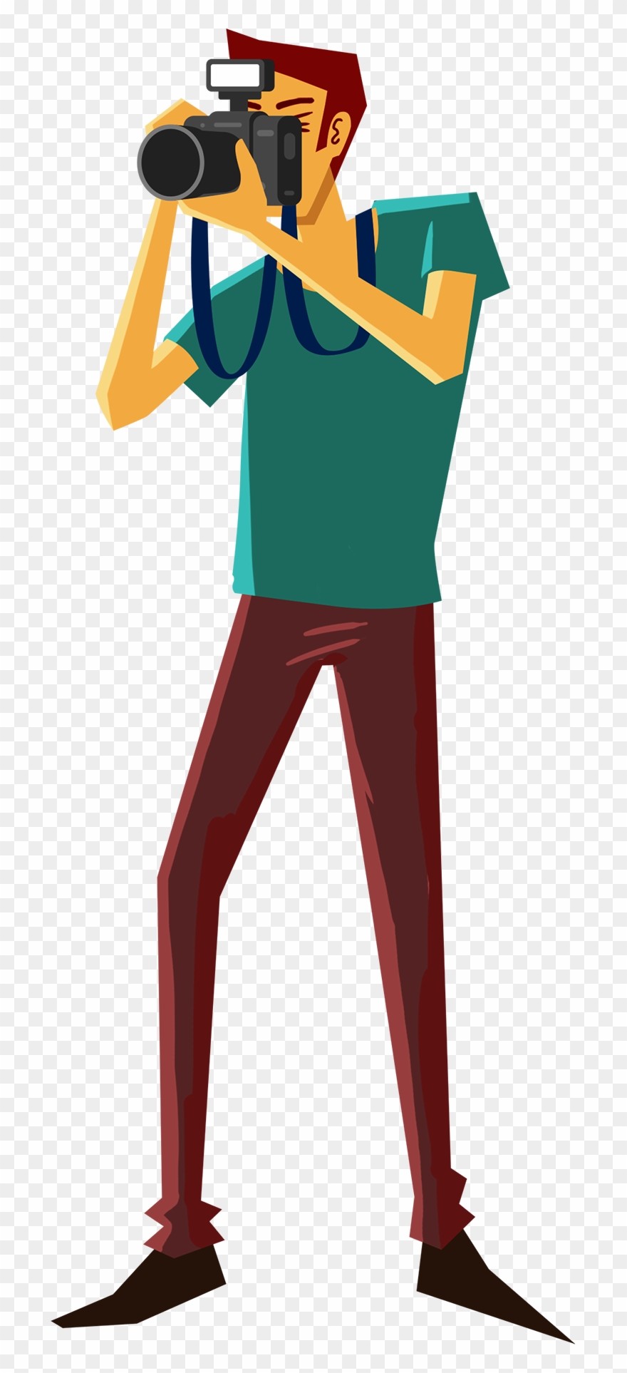 My Job Here Is To Create Storyboard, Styling, Character - Illustration Clipart