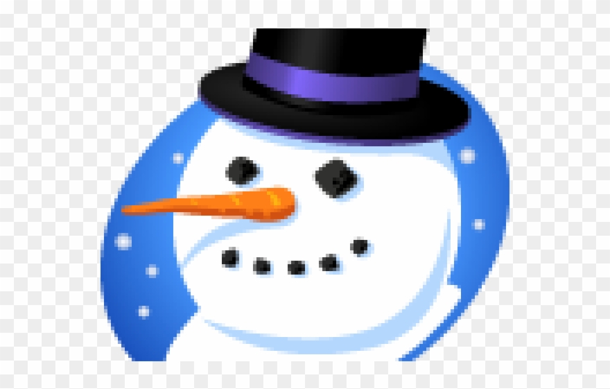Snowman Clipart Head - Icon - Png Download