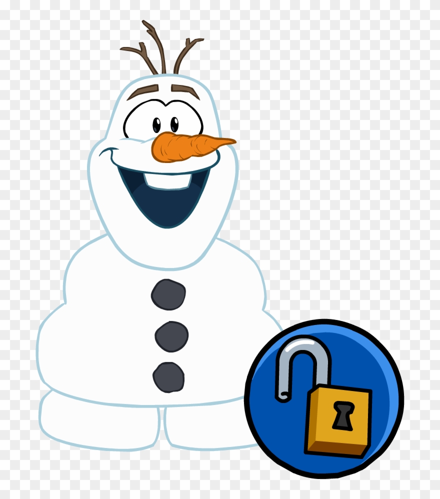 Graphic Free Stock Image S Costume Unlockable Icon - Club Penguin Olaf Costume Clipart