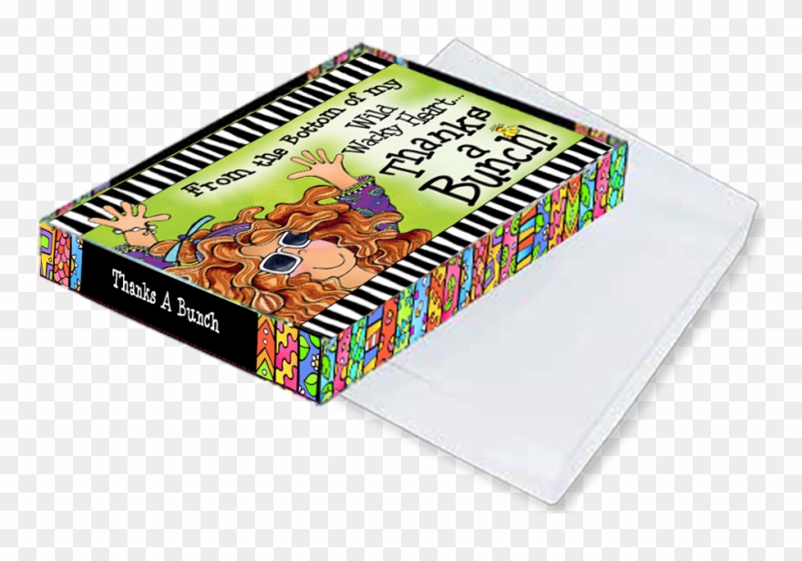 From The Bottom Of My Wild Wacky Heart Thanks A Bunch - Table Clipart