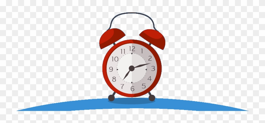 Clock Clipart Animated Gif - Hitting The Snooze Button Gif - Png Download