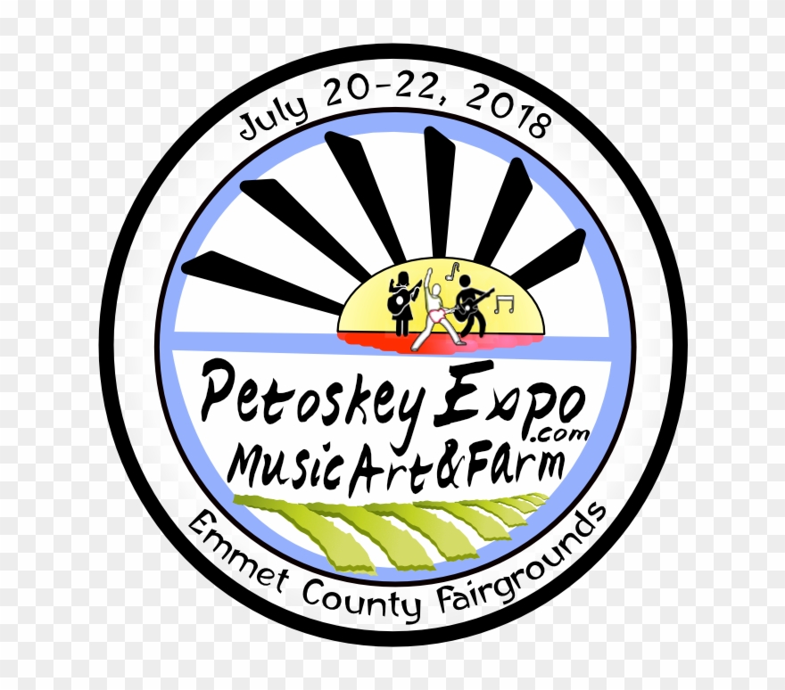 The Petoskey Music Art & Farm Expo Was Held At The - Circle Clipart