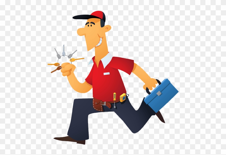 Lock Clipart Locksmith - Locksmith - Png Download