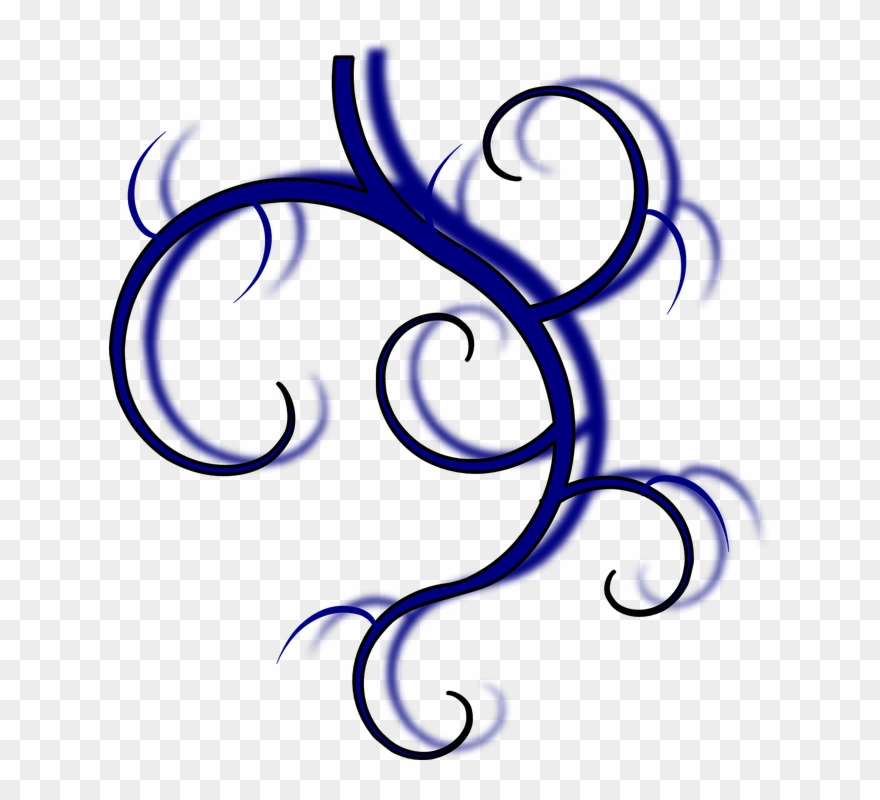 Collection Of Fall Swirls Cliparts - Decoracion Para Reconocimientos Png Transparent Png