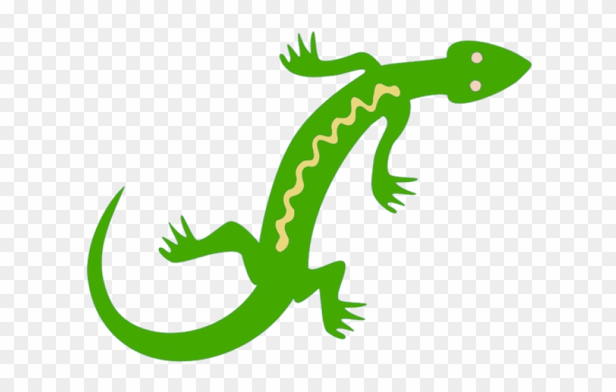 Lizard Clipart Jungle - Lizard - Png Download