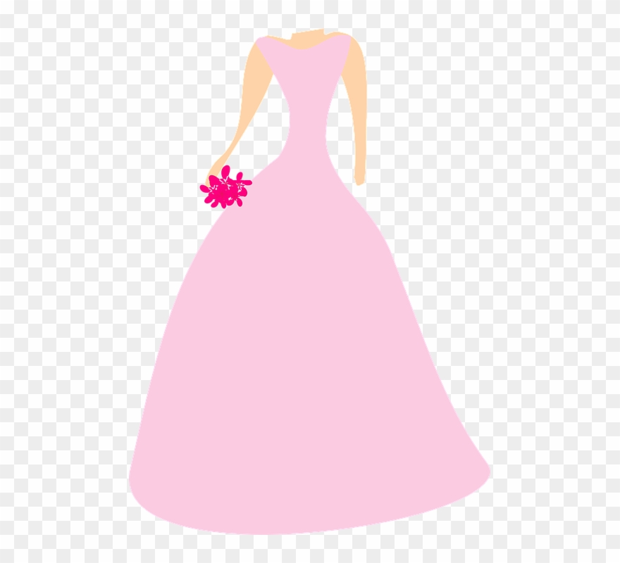 Wedding Vector 13, Buy Clip Art - Vektor Gaun - Png Download