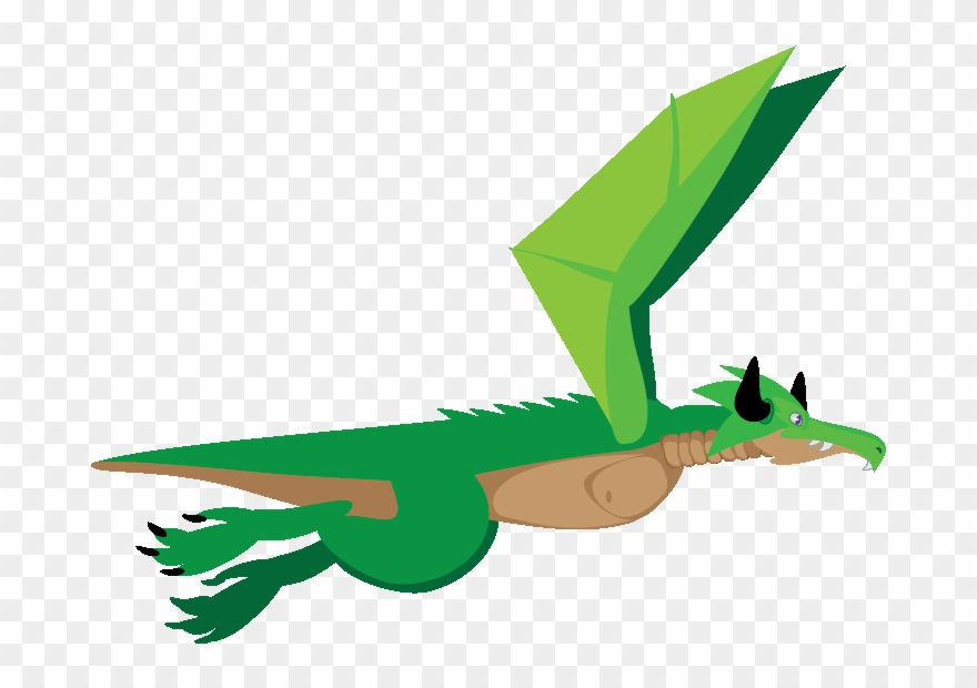 Flying Clipart Animated - Illustration - Png Download