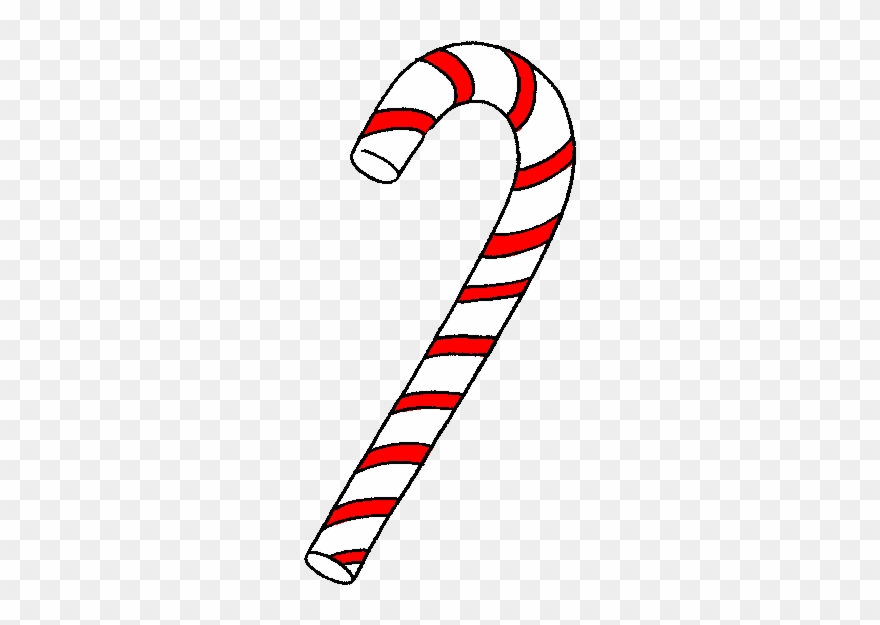 Candy Cane Gif Clipart Candy Cane Clip Art - Heart Santa Candy Cane Baseball Sleeve Shirt - Png Download