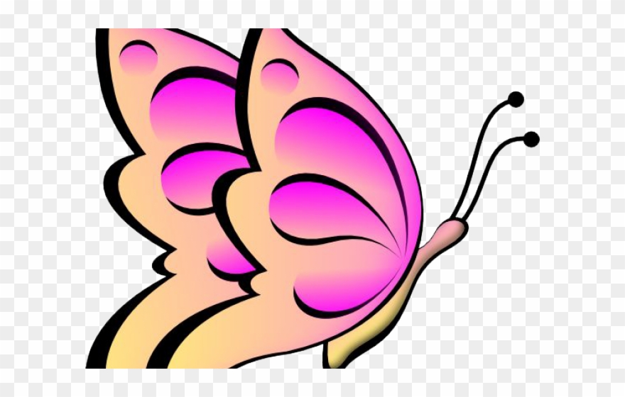 Oreimo Clipart Butterfly - Butterfly Cute Clip Art - Png Download