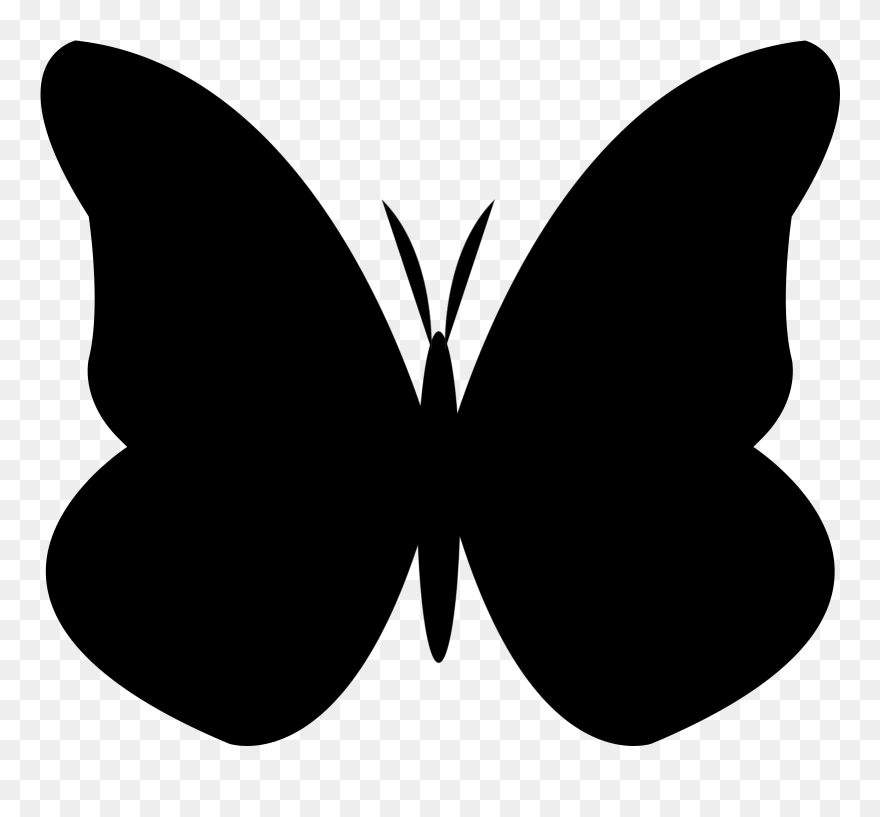 Simple Butterfly, Butterfly Clip Art, Butterfly Images, - Vetor Borboleta Png Transparent Png