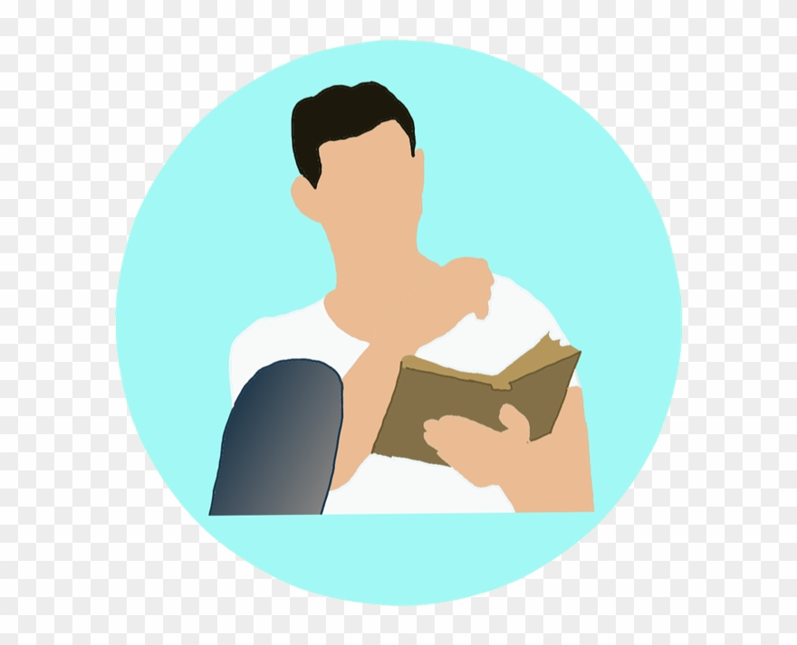 4 Months Old Cliparts 11, Buy Clip Art - Vektor Orang Membaca Koran - Png Download