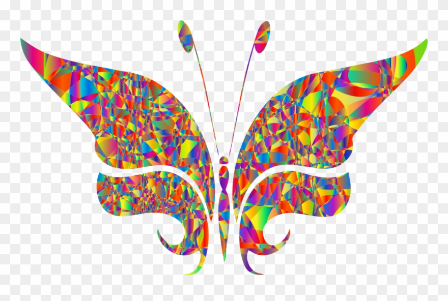 Butterfly Insect Symmetry Computer Icons - Abstract Butterfly Clipart