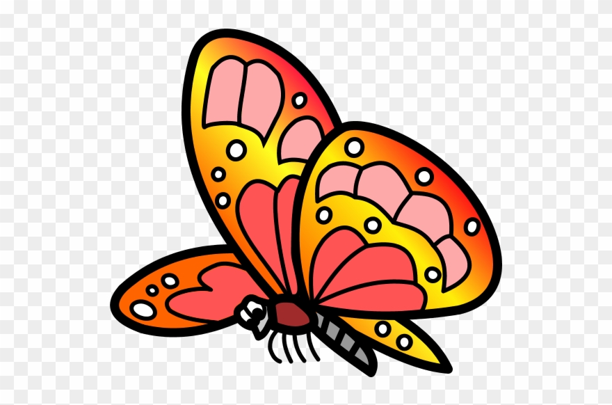 Sommerfugl - Sommerfugl Png Clipart