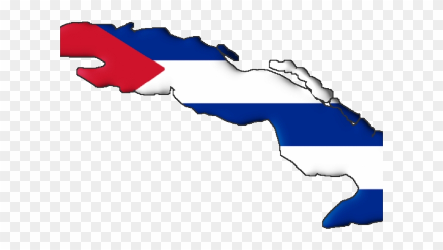 Island Clipart Cuba - Mapa Bandera De Cuba - Png Download
