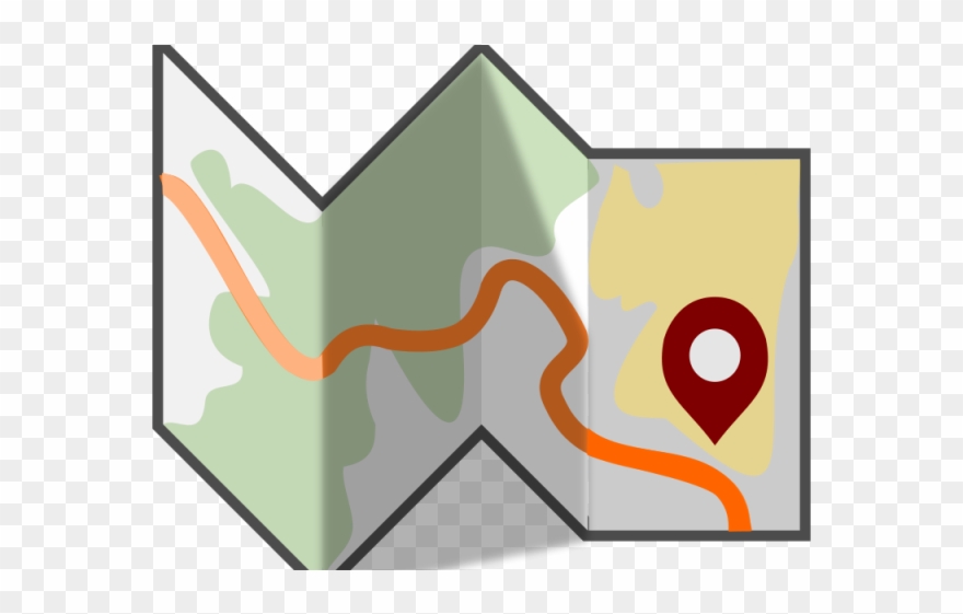 Maps Clipart - Google Map Clip Art - Png Download