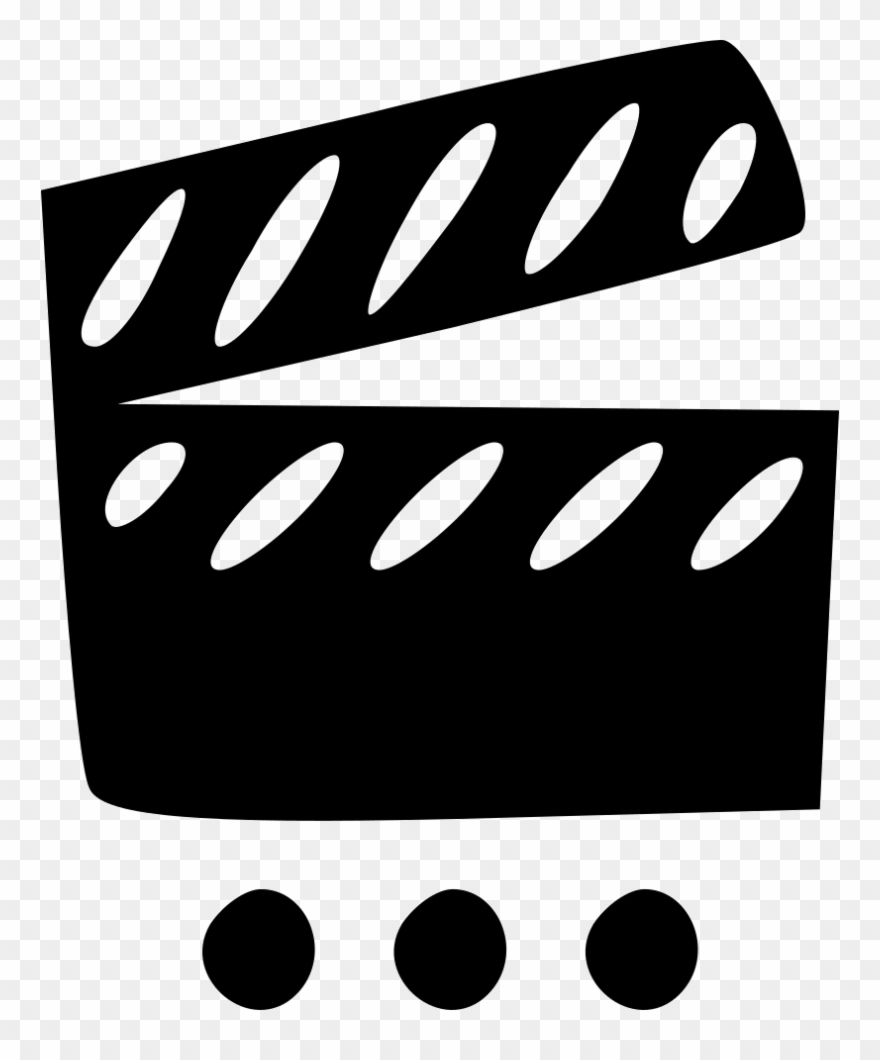 Movie Clapper Select Comments - Movie Select Icon Clipart