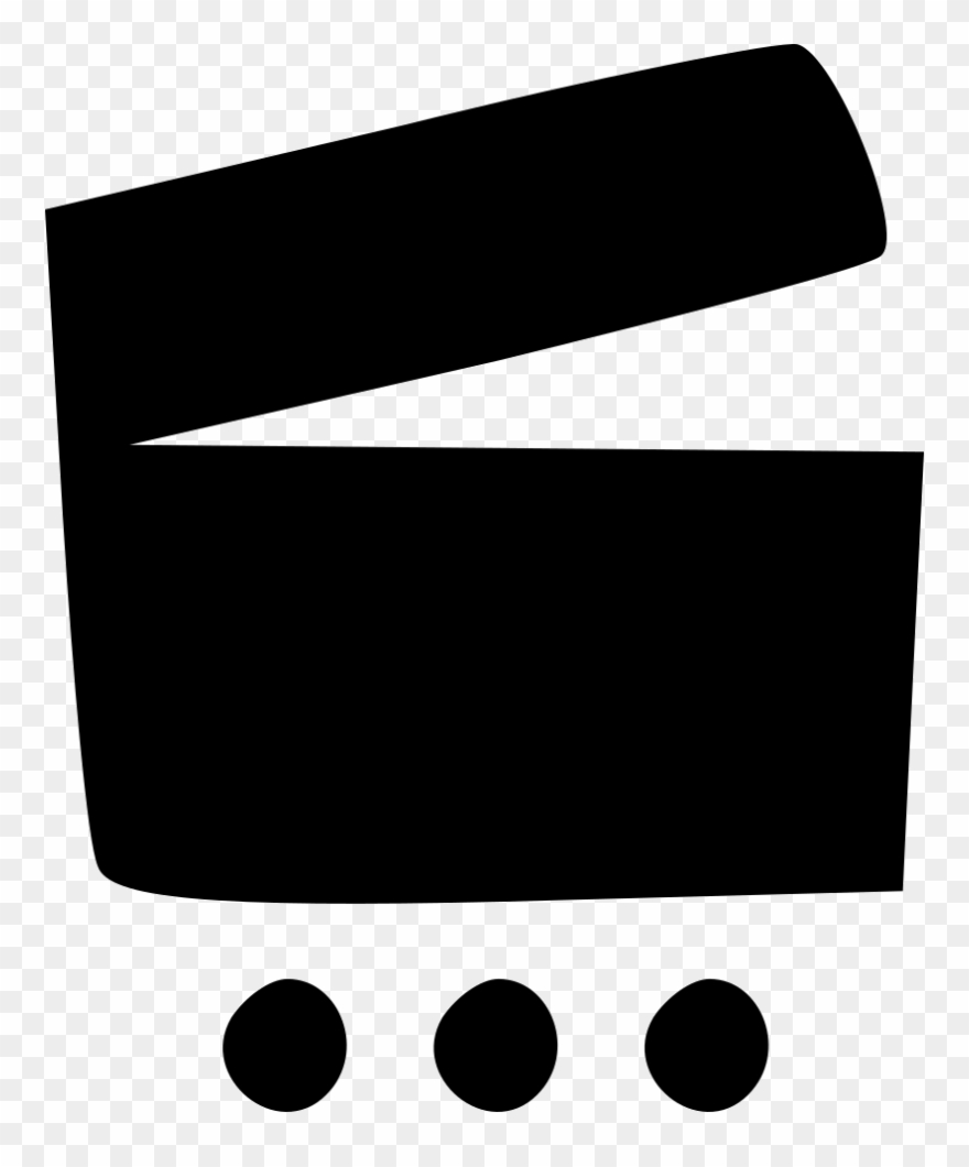 Movie Clapper Solid Select Comments Clipart