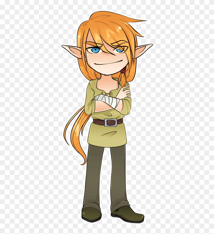 Elf Clipart Wood Elf - Wood Elf Boy Elf - Png Download