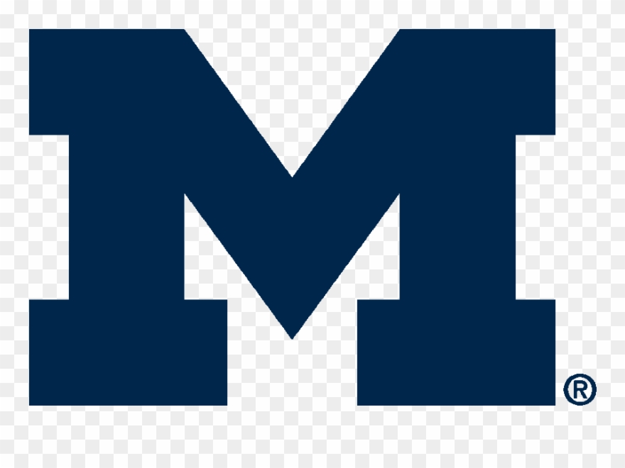 U Of M - Metro Health University Of Michigan Logo Clipart
