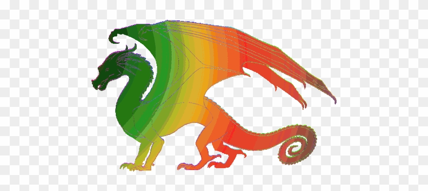 Dragon Breathing Fire Gif - Hybrid Wings Of Fire Clipart