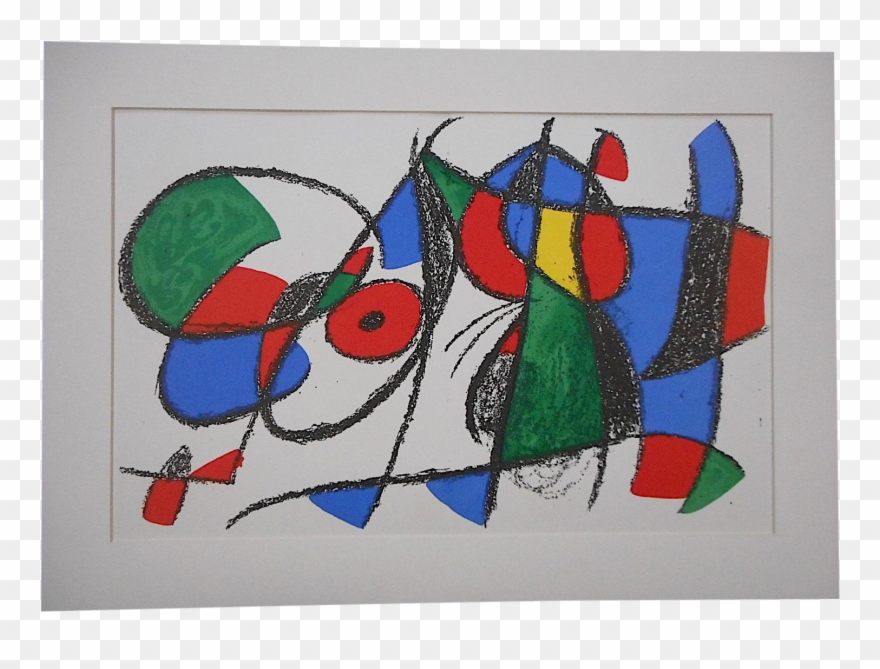 Joan Miro Original Painting Clipart