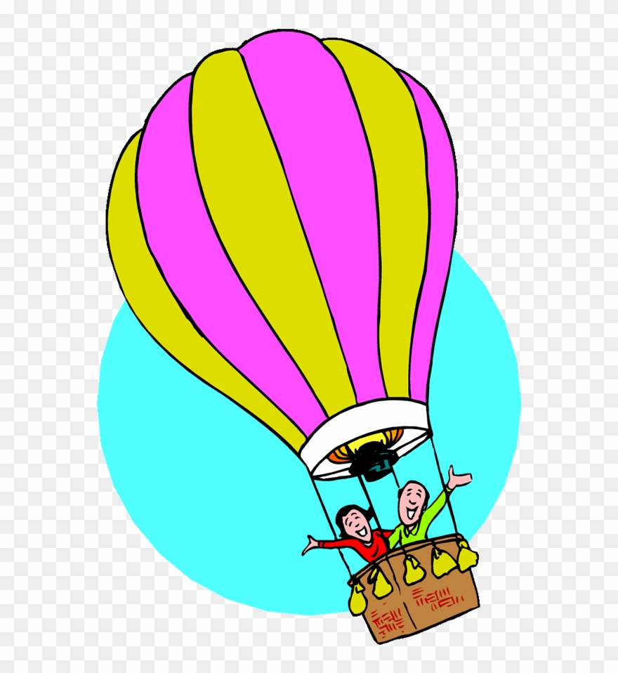 Hot Air Balloon - Belon Panas Clipart - Png Download