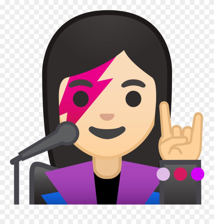 Download Svg Download Png - Singer Emoji Clipart