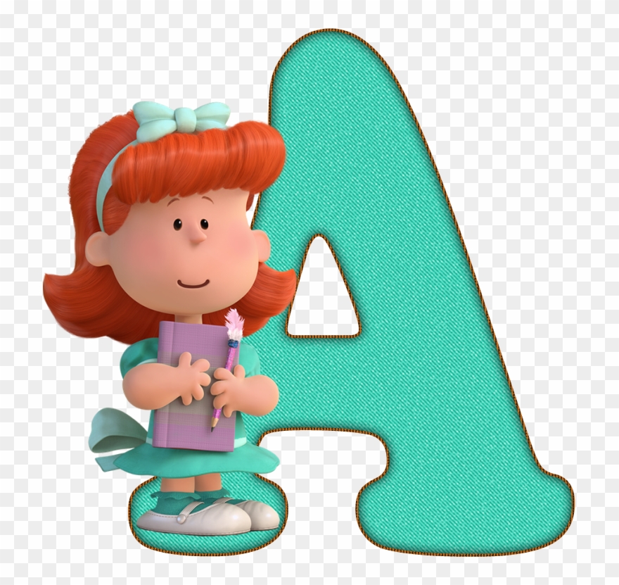 A - - ✿‿ - Peanuts Movie The Little Red Haired Girl Clipart