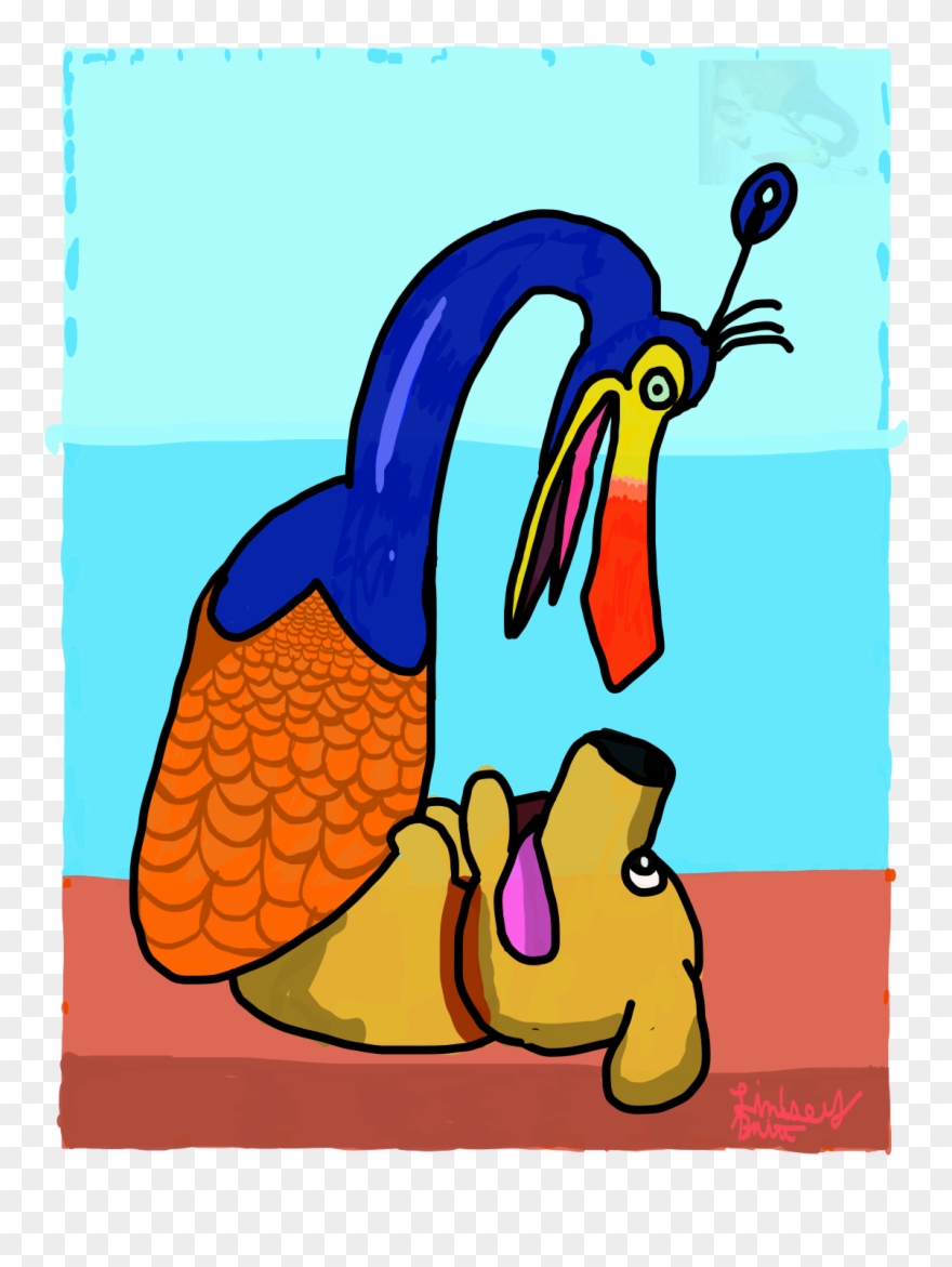 Keven And Doug Up - Illustration Clipart