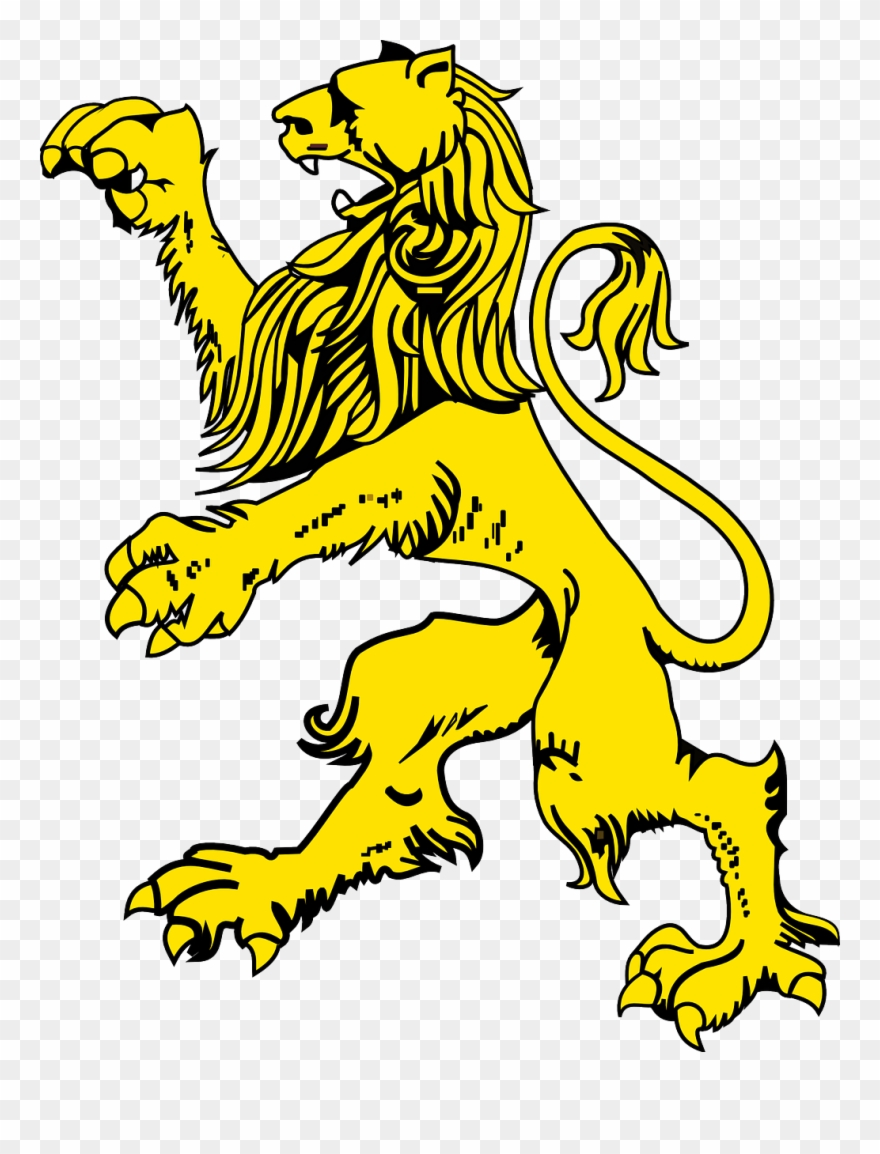 Free Zoo Animals Clipart 27, Buy Clip Art - Lion Coat Of Arms Png Transparent Png