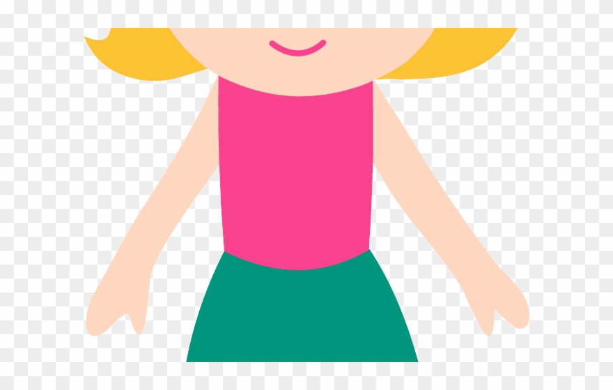 Little Girl Clipart Transparent Background - Little Girl Clipart Transparent - Png Download