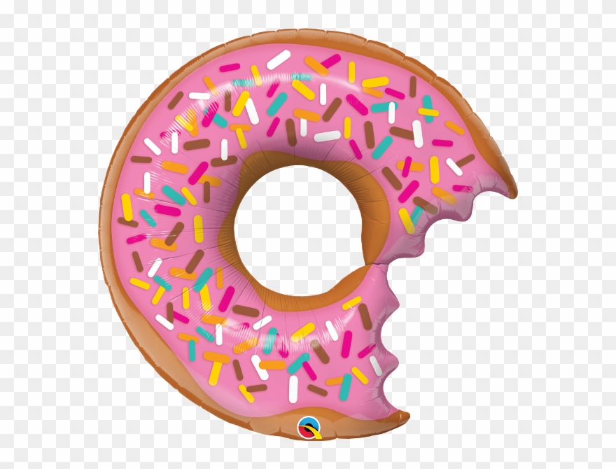 Donut Doughnut Birthday Party Supplies Canada Open - Donut Balloon Clipart