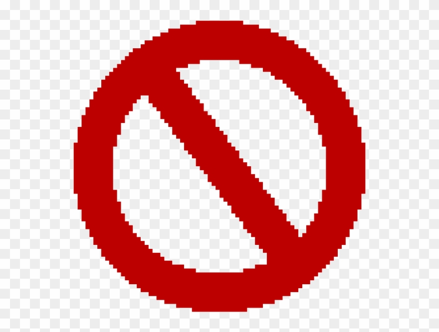Find Sign Clip Art Of Blank No Symbols A Circle With - Pittsburgh Steelers Pixel Art - Png Download