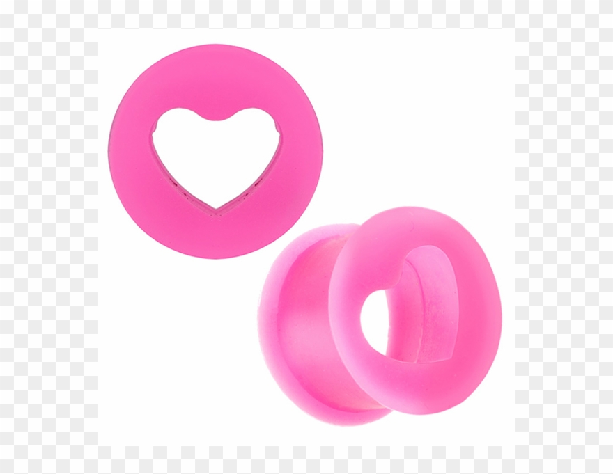 Freshtrends Pink Heart-shaped Cut Out Flexible Silicone - Love Clipart