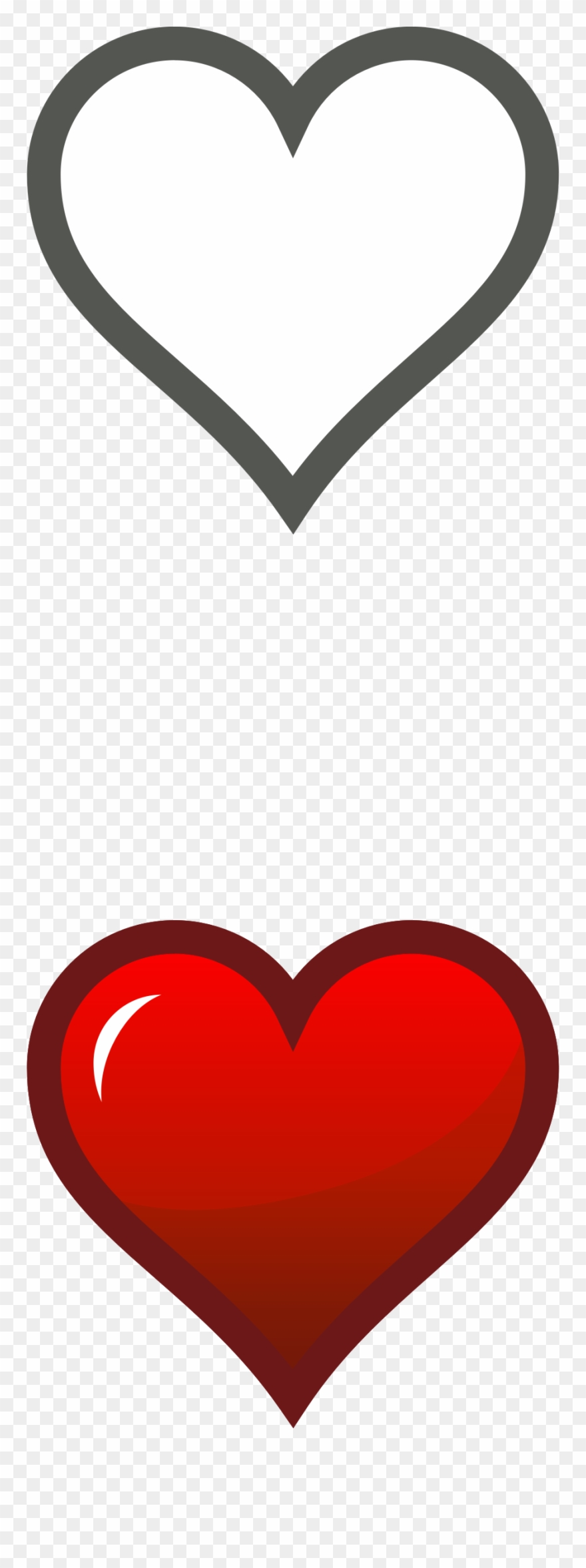 Pixel Heart Icon Clipart