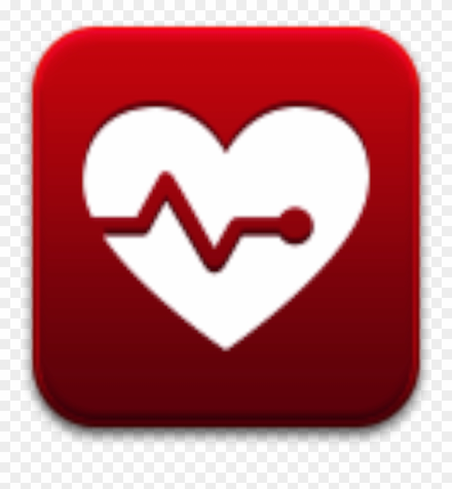 App, Heart, Love Icon - Heart Rate Monitoring Icon Clipart