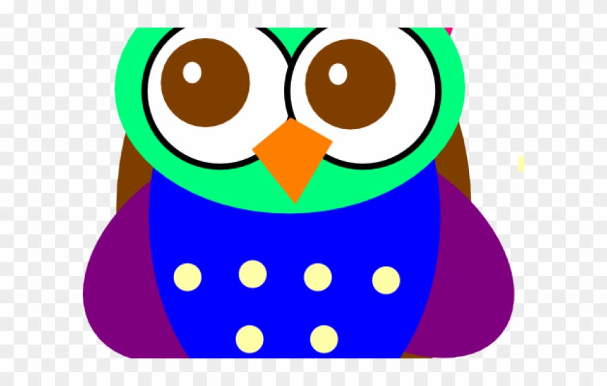 Owlet Clipart Colorful Owl - Baby Owls Clipart - Png Download