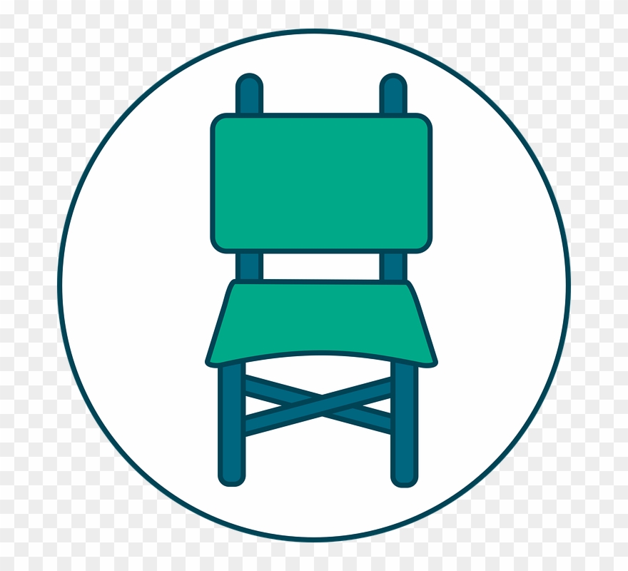 Tv Camera Cliparts 24, Buy Clip Art - Chair - Png Download