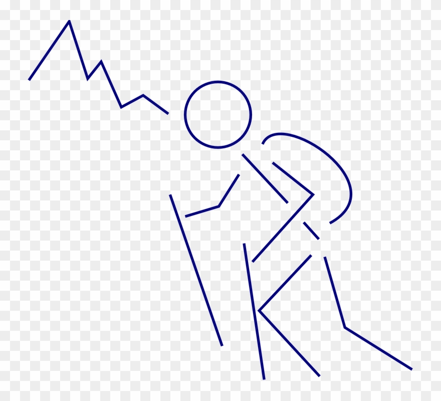 Mountain Line Art 13, Buy Clip Art - Mountain Outline - Png Download