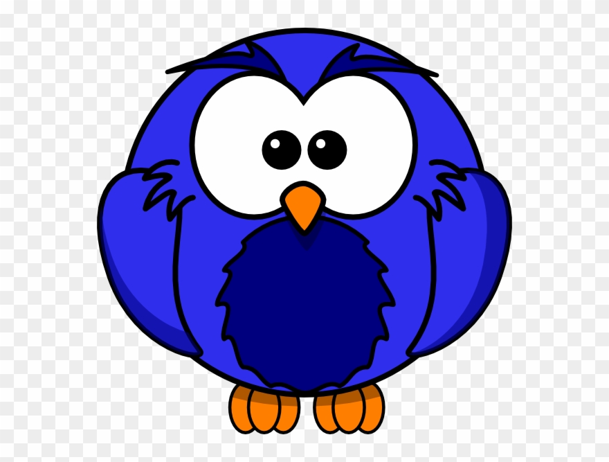 Cartoon Owl Shower Curtain Clipart