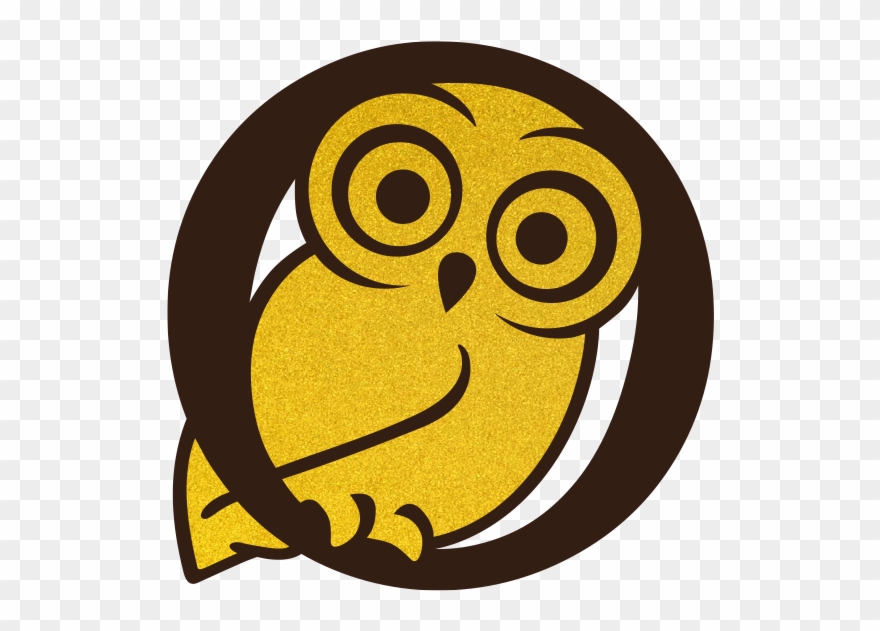 271484 Just Owl In O Colour 600px 75564f Large - Minerva's Owl Clipart