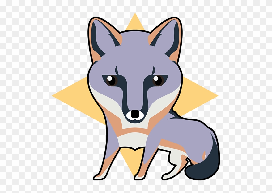 Great Horned Owl - Red Fox Clipart