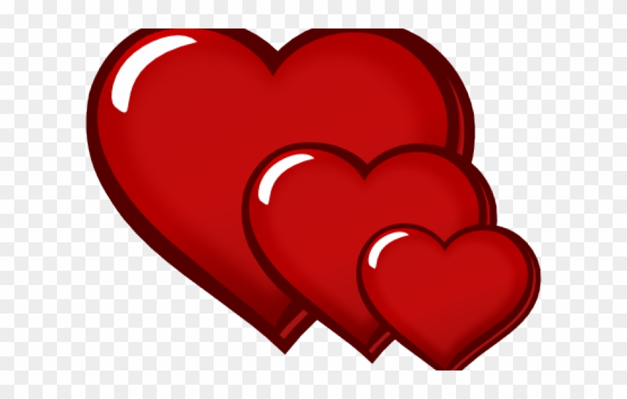 Red Hearts Clipart