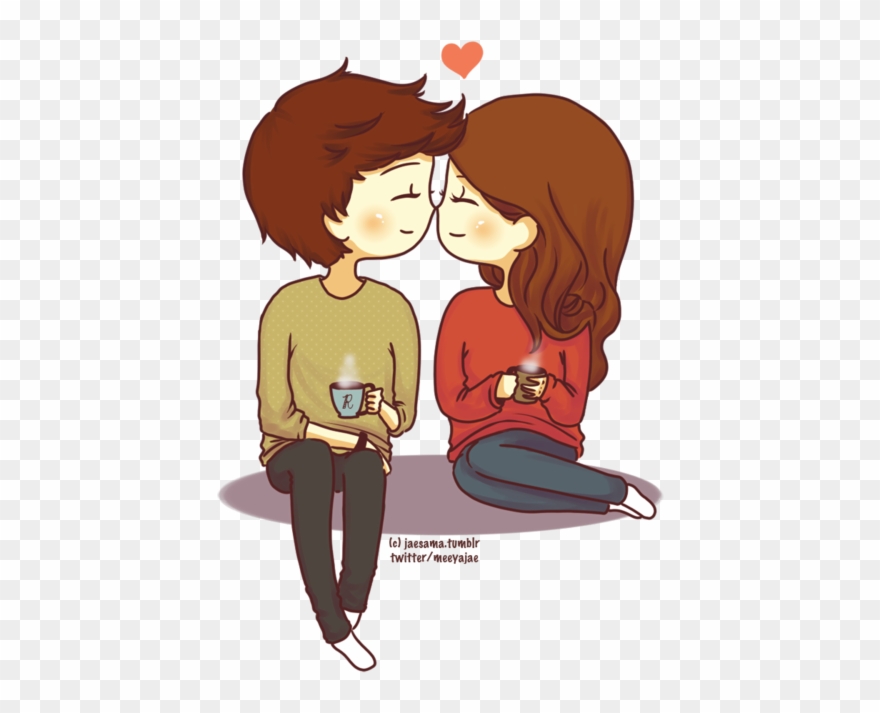 Looks Just Like Two Of My Teachers, Yes They Are Married - Boy And Girl Holding Hands Chibi Clipart