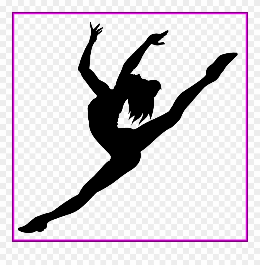 Inspiring Jazz Dancer Clipart Silhouette Panda For - Dancer Silhouette - Png Download